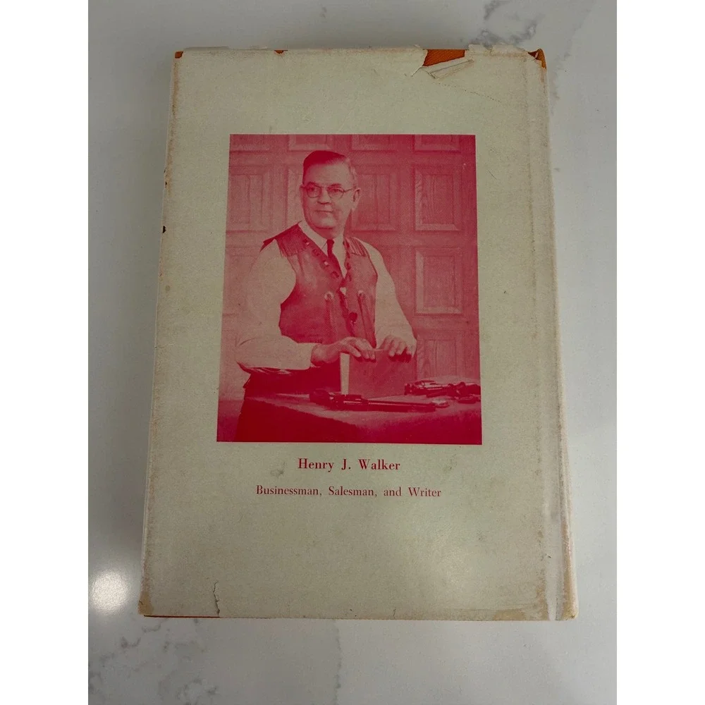 Henry J Walker Jesse James The Outlaw Vol 1 1961 1st Ed Orange Hardcover History